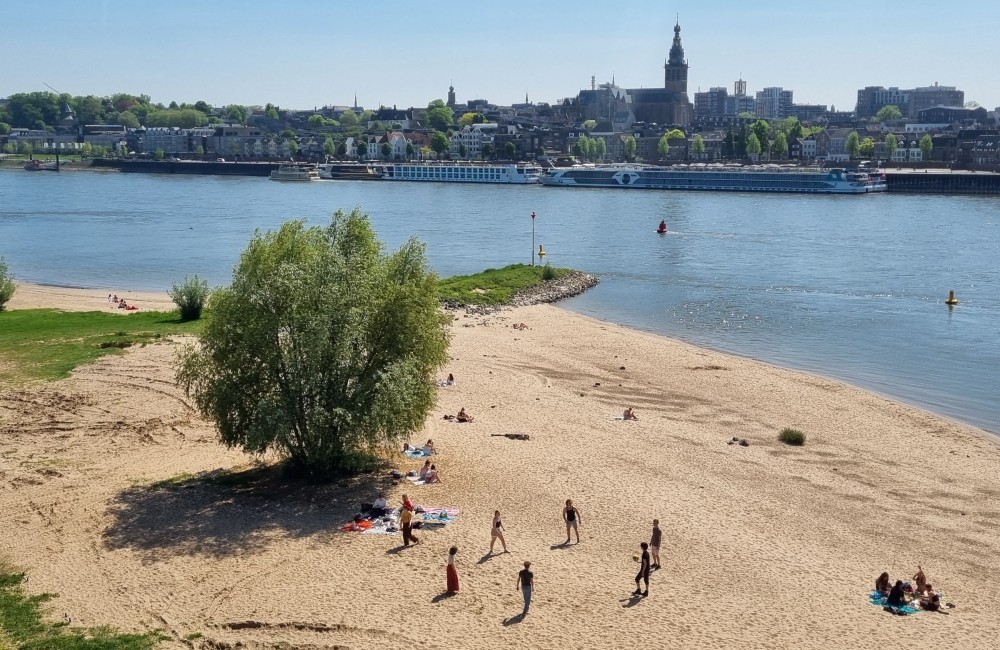 Zwemwaarschuwing bij de Waal Zwemwaarschuwing bij de Waal